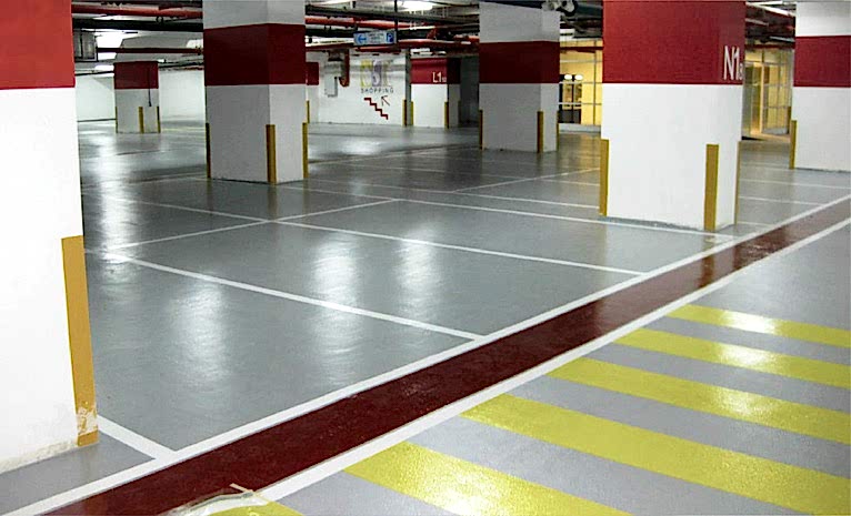 Sprey Polyurea Otopark Zemin Kaplama